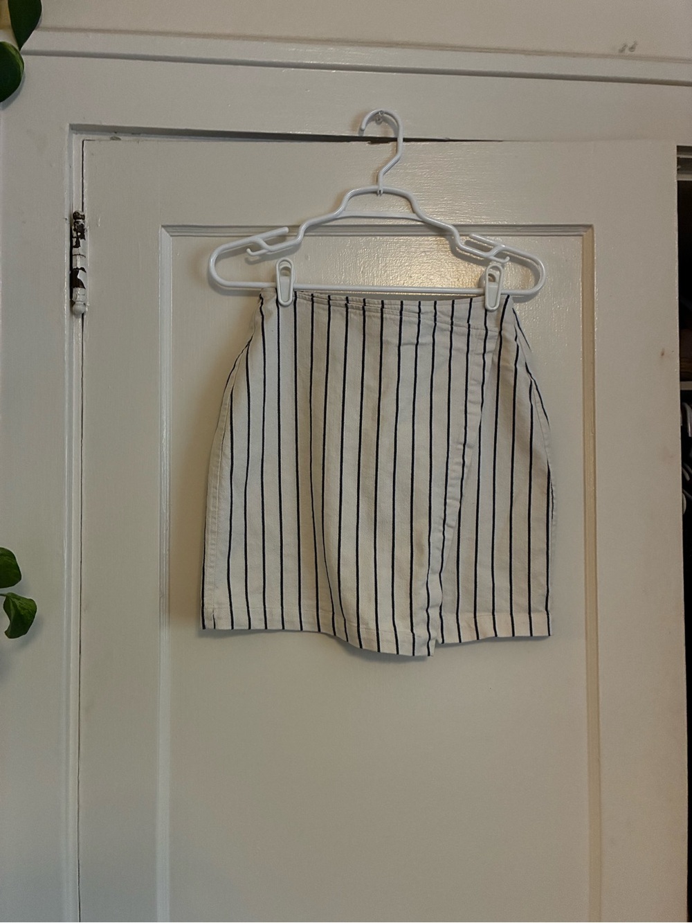 Madewell striped skirt